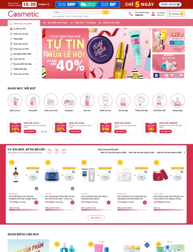 website đẹp xu hướng